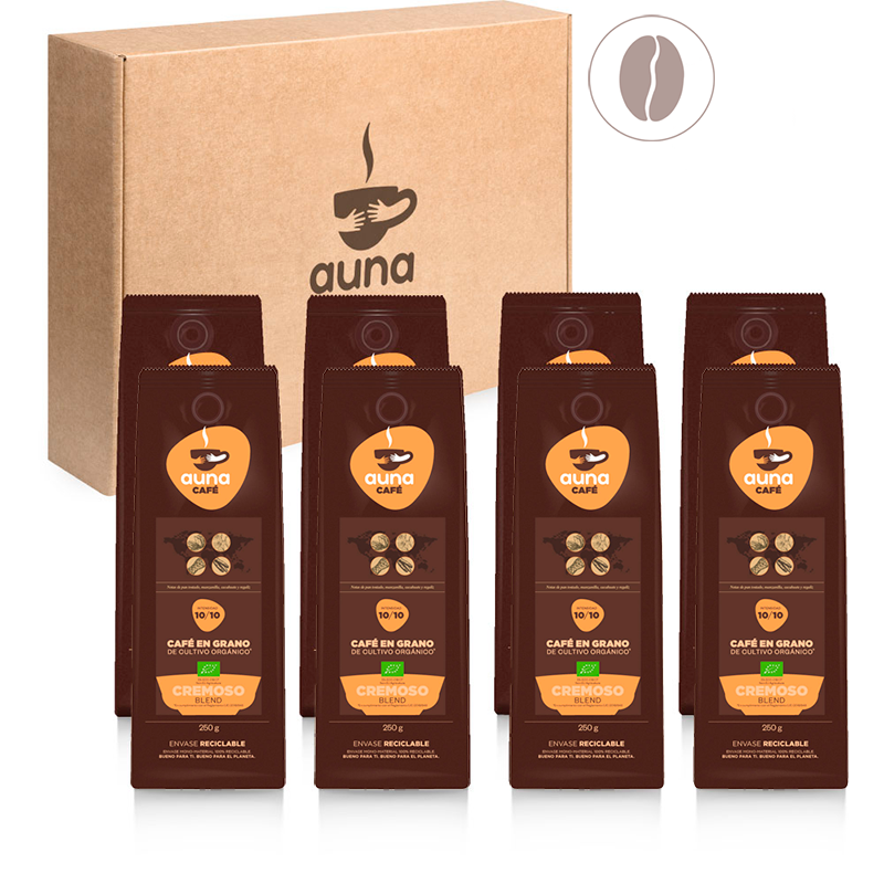 Pack Trimestral Café Grano Cultivo Orgánico 250 g./ud.